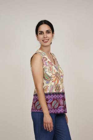 Camisetas y Tops de Mujer| Camiseta Estampada| M47 Modas Benidorm