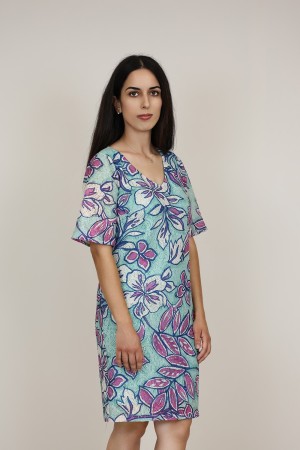Vestido Midi Invitada| Vestido Blonda| M47 Modas Benidorm