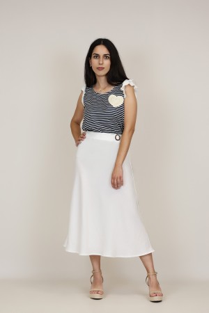 Sleevless Printed Multicolored Blouse| M47 Modas Benidorm