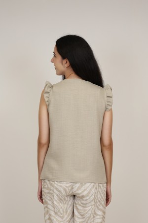Blusas y Tops | Blusa Estampada Flor | M47 Modas Benidorm