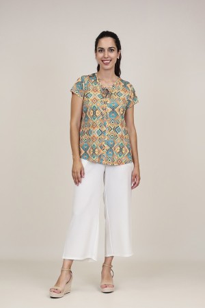 Blue Jeans Leatherette Details| M47 Modas Benidorm