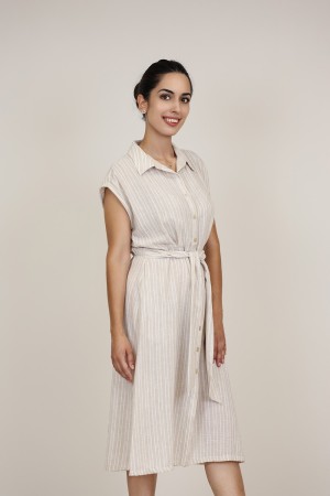 Striped Shirt Dress| M47 Modas Benidorm