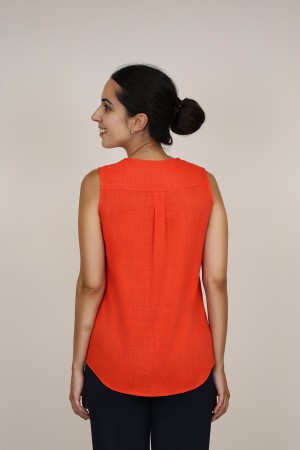 Sleevless Printed Multicolored Blouse| M47 Modas Benidorm