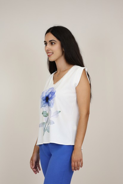 Positional Print Jeans Twinset| M47 Modas Benidorm