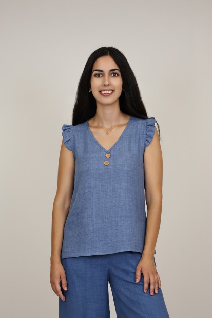 Positional Print Jeans Twinset| M47 Modas Benidorm