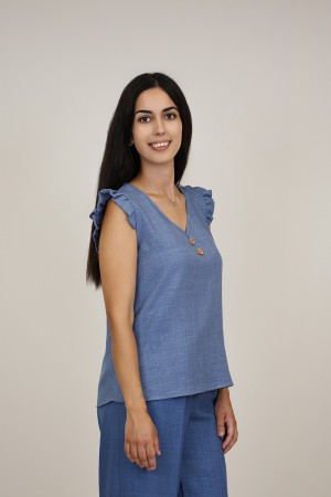Positional Print Jeans Twinset| M47 Modas Benidorm