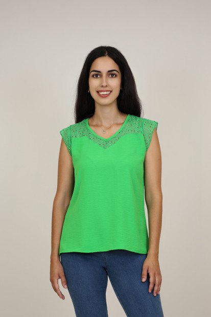 Blusas y Tops | Blusa Estampada Flor| M47 Modas Benidorm
