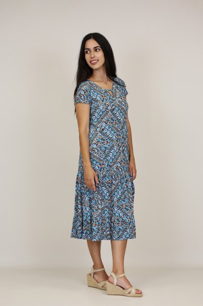 Boho Multicolored Dress| M47 Modas Benidorm