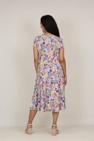 Boho Multicolored Dress| M47 Modas Benidorm