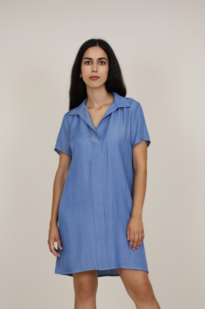 Vestido Tencel| Vestido Camisero| M47 Modas Benidorm