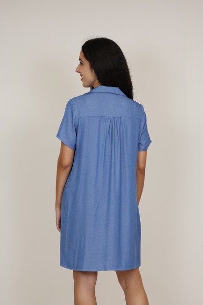 Blue Jeans Leatherette Details| M47 Modas Benidorm