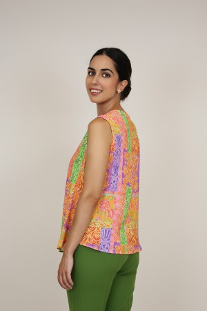 Camisa de Mujer Viscosa ECO| Blusa Fluida|  M47 Modas Benidorm