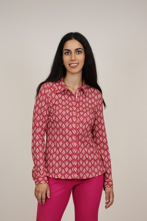Camisa Estampada de Mujer|Camisa Viscosa ECO| M47 Modas Benidorm