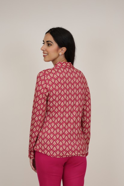 Camisa Estampada de Mujer|Camisa Viscosa ECO| M47 Modas Benidorm