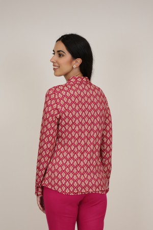 Camisa Estampada de Mujer|Camisa Viscosa ECO| M47 Modas Benidorm