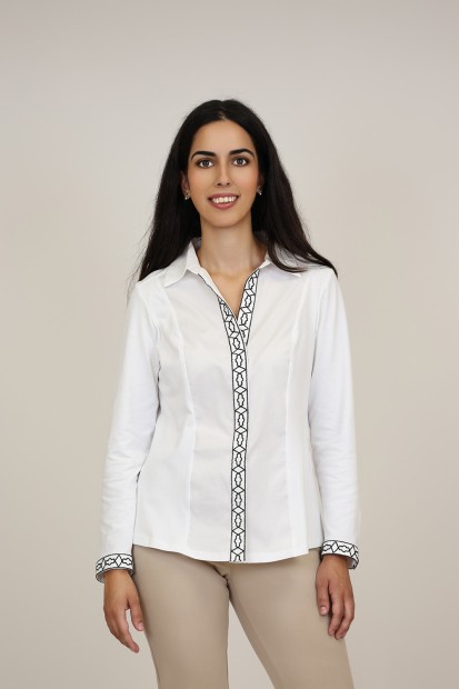 Camisa de Mujer| Camisa Blanca| M47 Modas Benidorm