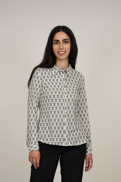 Camisa de Mujer| Camisa Eco Estampada| M47 Modas Benidorm