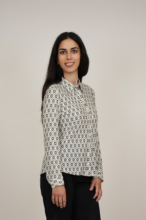 Camisa de Mujer| Camisa Eco Estampada| M47 Modas Benidorm