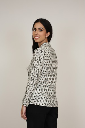 Camisa de Mujer| Camisa Eco Estampada| M47 Modas Benidorm