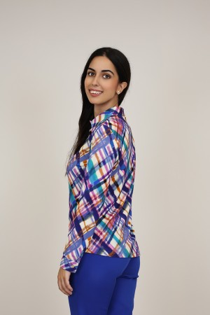 Camisa Estampada de Mujer|Camisa Viscosa ECO| M47 Modas Benidorm