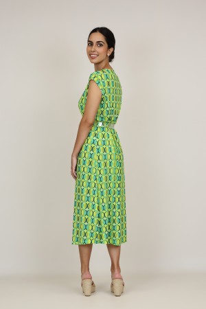 Vestido Maxi Estampado| Vestido Punto|  M47 Modas Benidorm