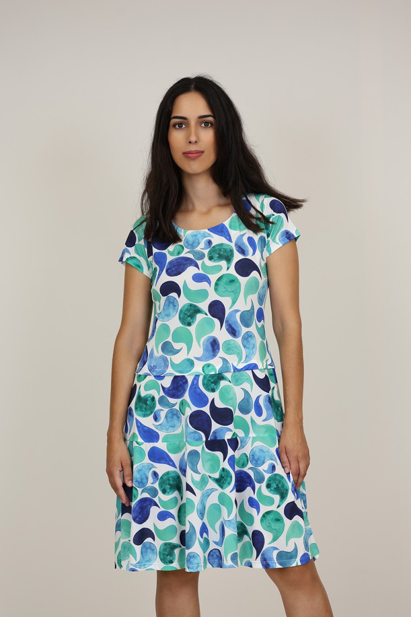 Vestido Midi Estampado | Vestido Punto| M47 Modas Benidorm Vestido Midi Estampado | Vestido Punto| M47 Modas Benidorm