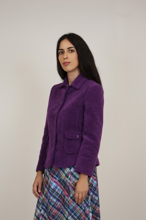 Straight-Cut Crepe Blazer| M47 Modas Benidorm