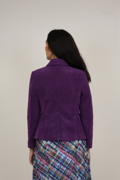 Straight-Cut Crepe Blazer| M47 Modas Benidorm