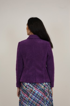Straight-Cut Crepe Blazer| M47 Modas Benidorm