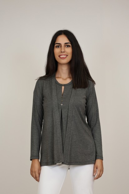 The New| Chaqueta Punto Ovesize| M47 Modas Benidorm