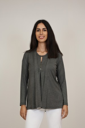 The New| Chaqueta Punto Ovesize| M47 Modas Benidorm