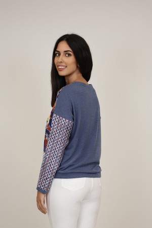 Tops y Camisetas de Mujer| Camiseta Perkins Estampada| M47 Modas Benidorm