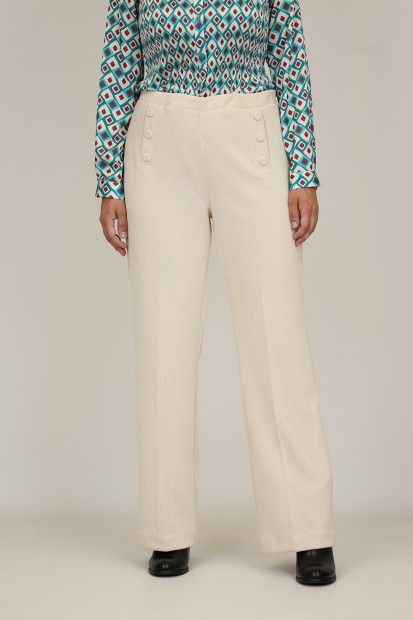 Pantalones de Mujer| Pantalon Tiro Alto| M47 Modas Benidorm