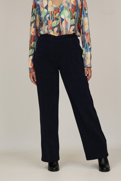 Pantalones de Mujer| Pantalon Tiro Alto| M47 Modas Benidorm