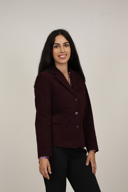 Straight-Cut Crepe Blazer| M47 Modas Benidorm