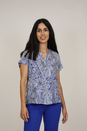 Camisa de Mujer Viscosa ECO| Blusa Fluida|  M47 Modas Benidorm