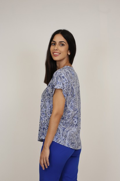 Camisa de Mujer Viscosa ECO| Blusa Fluida|  M47 Modas Benidorm