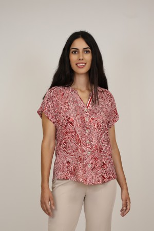 Sleevless Printed Multicolored Blouse| M47 Modas Benidorm