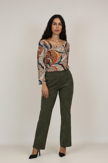Blue Jeans Leatherette Details| M47 Modas Benidorm