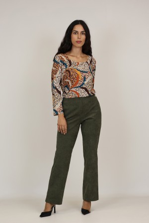 Blue Jeans Leatherette Details| M47 Modas Benidorm