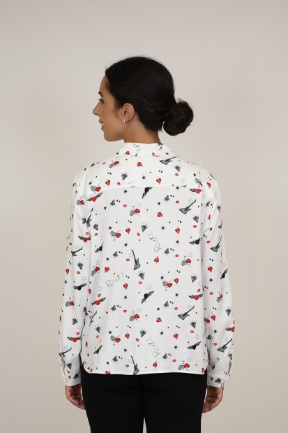 The New| Camisa Estampada| M47 Modas Benidorm