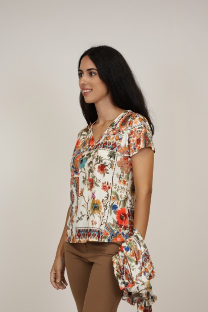 Conjuto de Punto de Mujer|Twinset Estampado| M47 Modas Benidorm