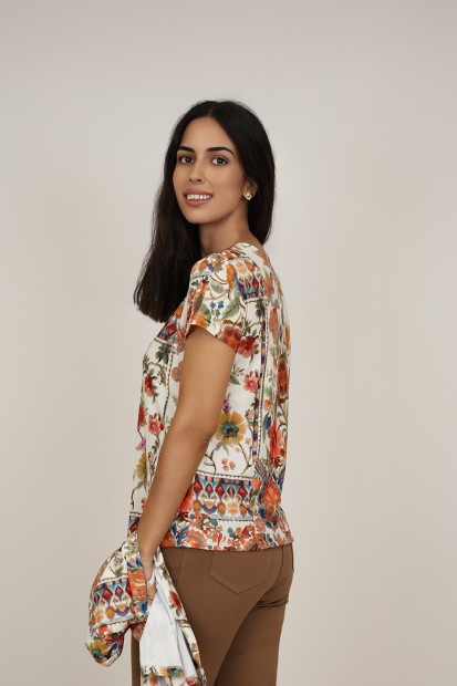 Conjuto de Punto de Mujer|Twinset Estampado| M47 Modas Benidorm