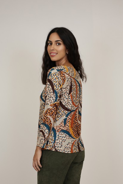 The New| Camiseta Estampada| M47 Modas Benidorm