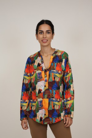 The New| Camiseta Mao Estampada| M47 Modas Benidorm