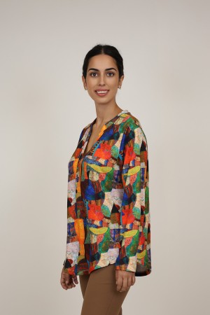 The New| Camiseta Mao Estampada| M47 Modas Benidorm