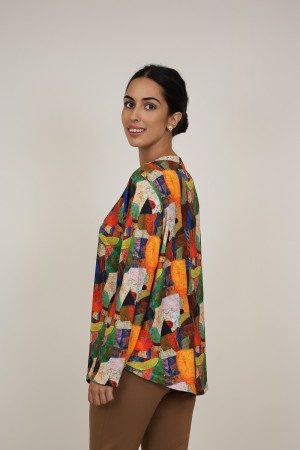 The New| Camiseta Mao Estampada| M47 Modas Benidorm