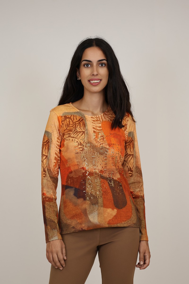 Organic Cotton Printed T-shirt| M47 Modas Benidorm Organic Cotton Printed T-shirt| M47 Modas Benidorm