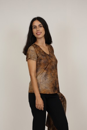 Twinset Jungle Print Knit Fabric| M47 Modas Benidorm