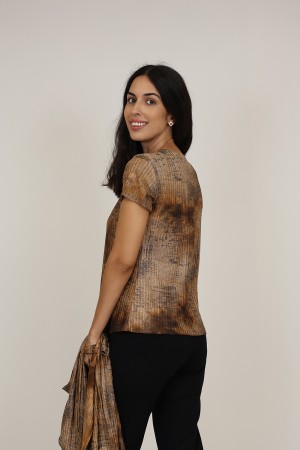 Twinset Jungle Print Knit Fabric| M47 Modas Benidorm